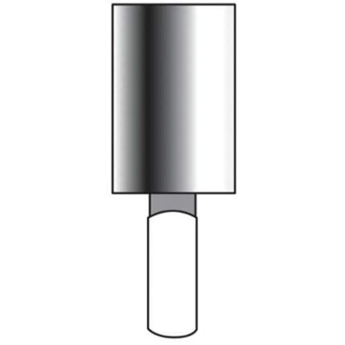 Charger&reg; Resin Bond Mounted Points, W189, Zirconia Alumina, 1/2" Dia., 2" L, 30 Grit NTL Industrial