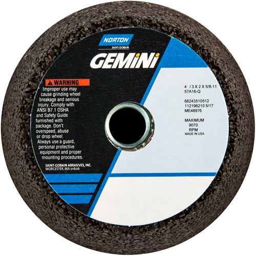 Gemini&reg; Snagging Wheel NTL Industrial