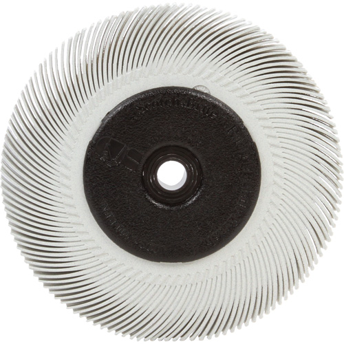 Scotch-Brite Radial Bristle Brush, Ceramic, 120 Grit, 6" Dia. NTL Industrial