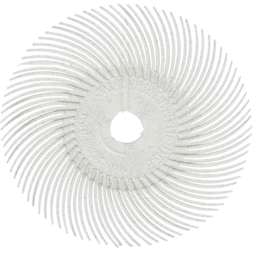 Scotch-Brite Radial Bristle Disc, Aluminum Oxide, 120 Grit, 3" Dia. NTL Industrial