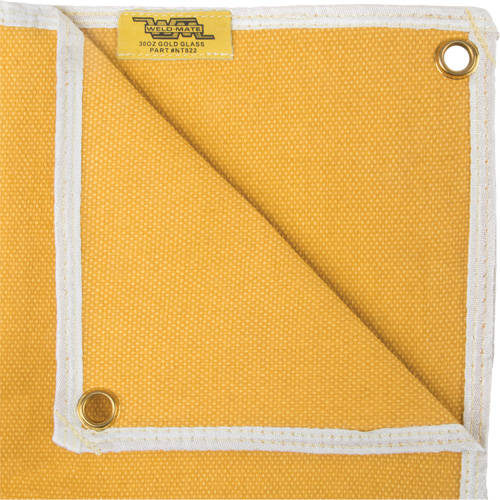 Couverture pour soudage en fibre de verre de 30 oz Lavashield, 6' la x 6' lo, R&eacute;sistance &agrave; la temp. 1000° F NTL Industrial