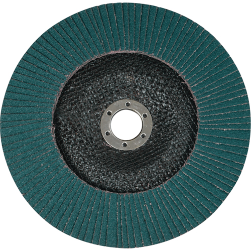 Disques &agrave; lamelles 577F, 4-1/2" x 7/8", Type 29, Grain 36, Zirconium NTL Industrial
