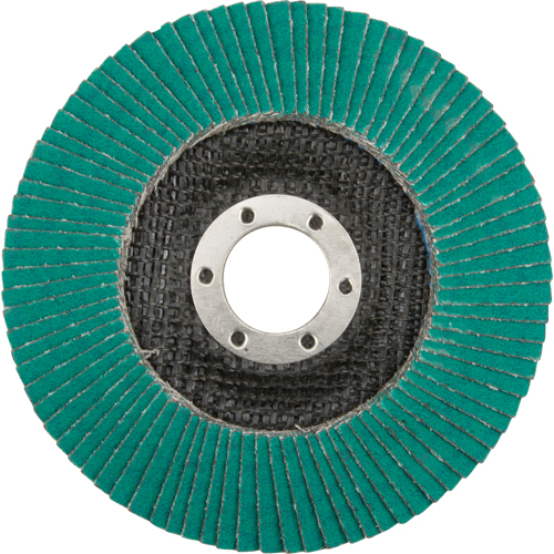 Disques &agrave; lamelles 577F, 4-1/2" x 7/8", Type 29, Grain 80, Zirconium NTL Industrial