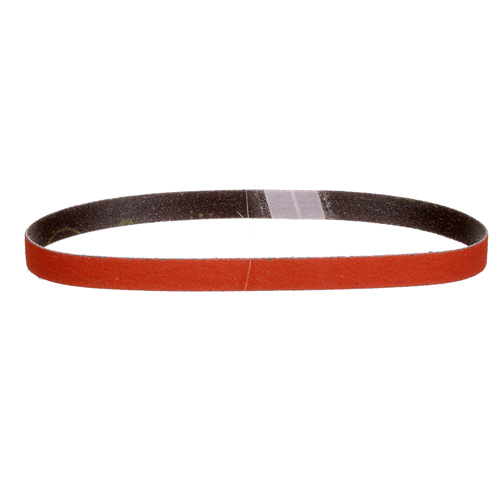 Cloth Belt, 1/2" W x 18" L, Ceramic, 80 Grit NTL Industrial
