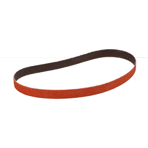 Cloth Belt 777F, 1/2" W x 18" L, Aluminum Oxide/Ceramic, P180 Grit NTL Industrial