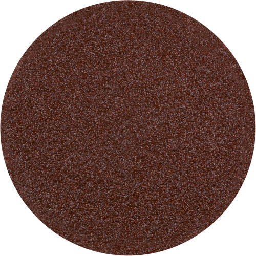 Disque de ponçage de 3" &agrave; endos blocable, 3" dia., Grain 36, Oxyde d'aluminium NTL Industrial