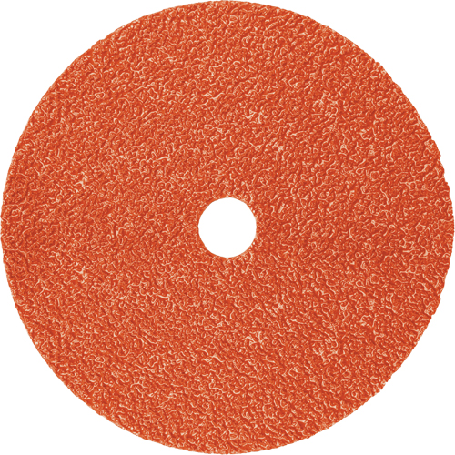 Disque en fibre 787C, C&eacute;ramique, 120+, 4-1/2" Dia x 7/8" Arbre NTL Industrial