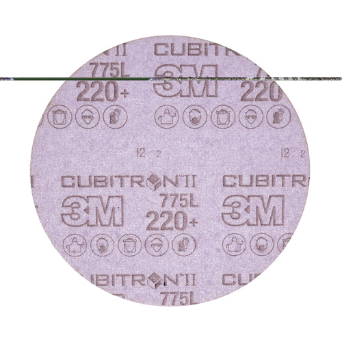 Film pour disque Hookit de 3M, dia 6", Grain 220+, C&eacute;ramique, Poids C NTL Industrial