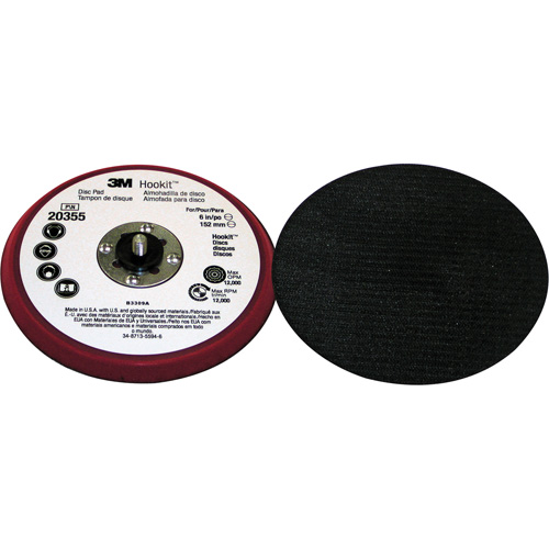 Tampon d'appoint &agrave; profil bas pour disque Hookit NTL Industrial