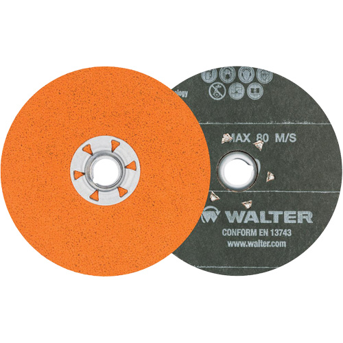 Coolcut XX Sanding Disc, 4-1/2" Dia., 60 Grit, Ceramic NTL Industrial