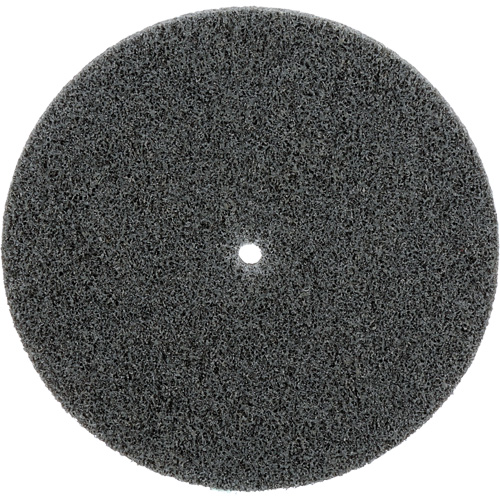 Scotch-Brite EXL Unitized Wheel, 5" x 1/4", 1/4" Arbor, Fine Grit, Silicon Carbide NTL Industrial