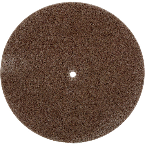 Meule homog&egrave;ne SST, ST- UW Scotch-Brite, 6" x 3/16", Arbre de 1/4", Grain de Fin, Oxyde d'aluminium NTL Industrial