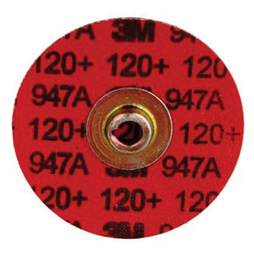 Disque &agrave; bordure durable Cubitron II Roloc, 3" dia., Grain 120+, C&eacute;ramique NTL Industrial