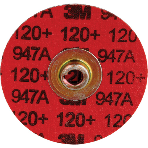 Cubitron II Roloc Durable Edge Disc, 2" Dia., 120+ Grit, Ceramic NTL Industrial