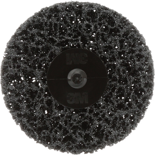 Disque de d&eacute;capage de rev&ecirc;tement Scotch-Brite Roloc, dia 3", Grain Extra grossier, Carbure de silicium NTL Industrial