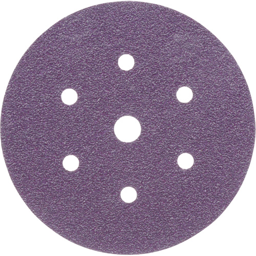 Disque de ponçage propre Cubitron II Hookit, dia 6", Grain 40+, C&eacute;ramique, Poids C NTL Industrial