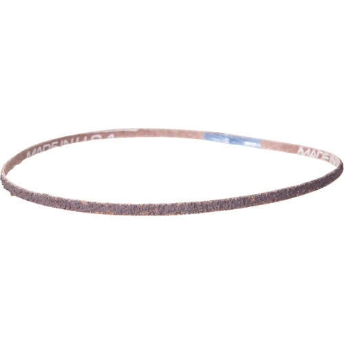 Metalite&reg; Cloth File Belt, 3/8" W x 13" L, Aluminum Oxide, Coarse/P80 Grit NTL Industrial