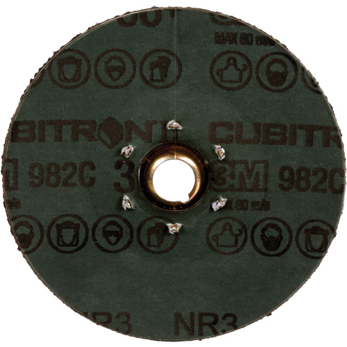 Disque en fibre 982C Cubitron II, C&eacute;ramique, 36+, 4-1/2" Dia NTL Industrial