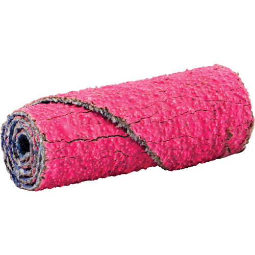 R982 Cartridge Roll, 60 Grit, 1/2" Dia., Ceramic Alumina, 1-1/2" L, 1/8" Arbor NTL Industrial
