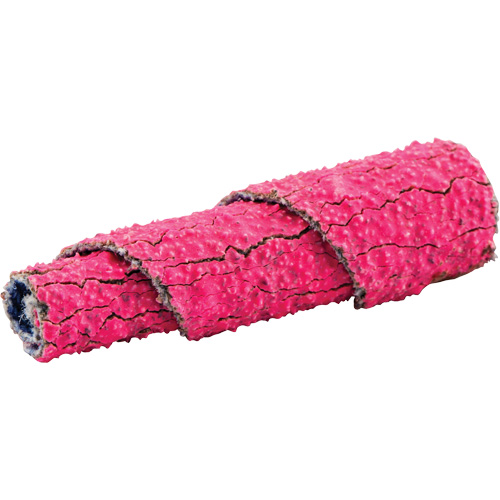 R928 Tapered Spiral Roll, 60 Grit, 3/8" Dia., Ceramic Alumina, 1-1/2" L, 1/8" Arbor NTL Industrial