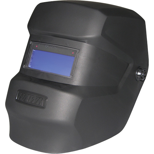 Masque pour soudage ArcOne Hawk, 2" lo x 4" la Champ de vision, Teinte 10, Noir NTL Industrial