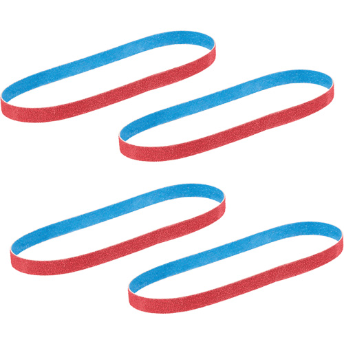Courroie pour lime &agrave; ruban, 3/8" la x 13" lo, C&eacute;ramique, Grain 80 NTL Industrial