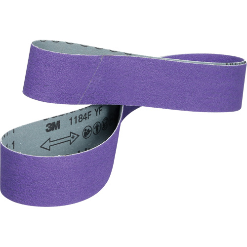 Cubitron 3 Cloth Belt 1184F, 2" W x 132" L, Ceramic, 80+ Grit NTL Industrial