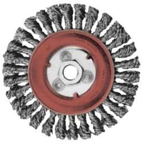 Roue compl&egrave;te de c&acirc;ble de torsion, Dia. 5", Fils 0,02", Arbre 5/8"-11, Acier NTL Industrial