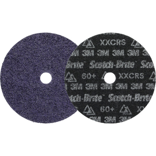 Disque de conditionnement des surfaces de pr&eacute;cision Scotch-Brite, HD-DH, 7" dia., Grain Tr&egrave;s grossier, C&eacute;ramique NTL Industrial