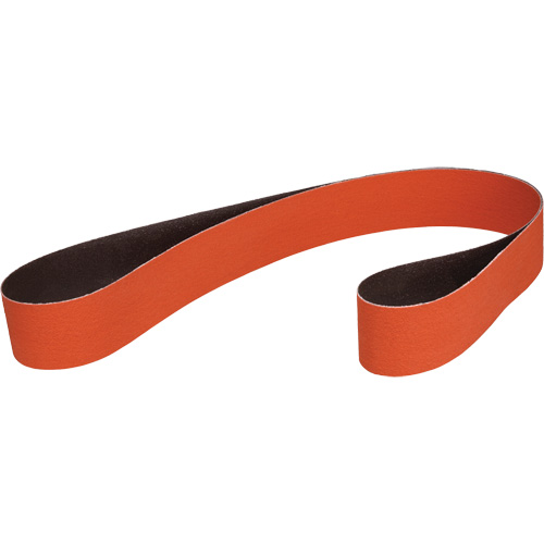 Courroie en toile 777F, 3" la x 78-3/4" lo, Ceramic Aluminum Oxide, Grain P120 NTL Industrial