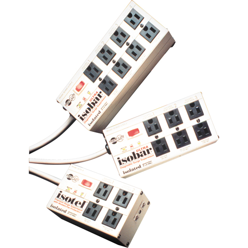 Isobar&reg; Premium Surge Suppressors, 4 Outlets, 3330 J, 1440 W, 6' Cord NTL Industrial