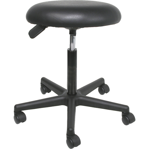 Pneumatic Swivel Stools, Mobile, Adjustable Height, 275 lbs. Capacity NTL Industrial