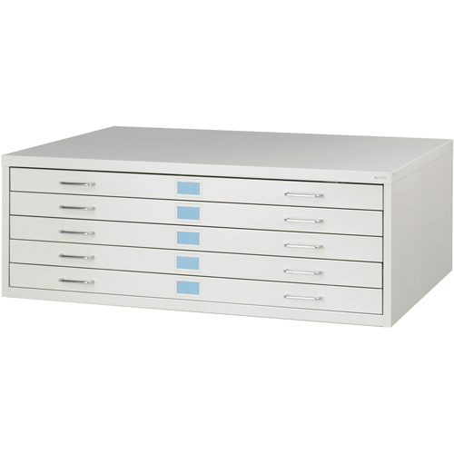 Classeurs pour classement &agrave; plat Facil, 5 Tiroirs, 46" la x 32" p x 16-3/8" h NTL Industrial