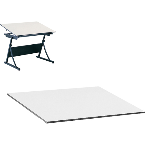 Dessus de table Planmaster, 60" la x 3/4" h, Blanc NTL Industrial