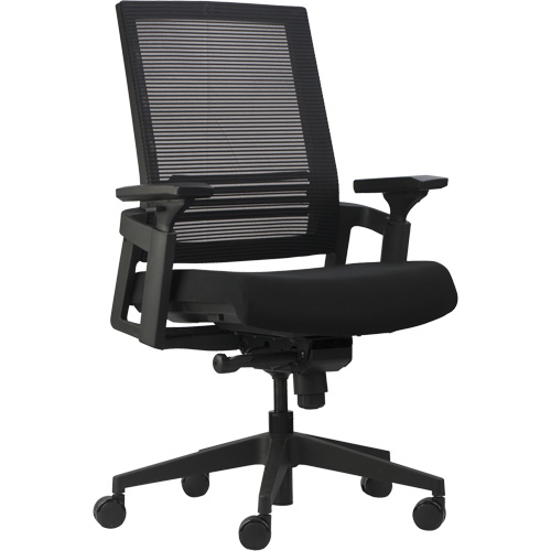 Activ&reg; A-37 Office Chairs, Mesh, Black, 275 lbs. Capacity NTL Industrial