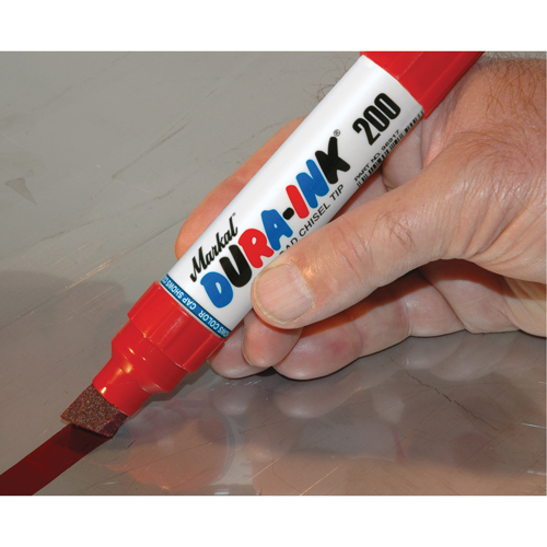 Marqueur Dura-Ink 200, Ciseau, Bleu NTL Industrial