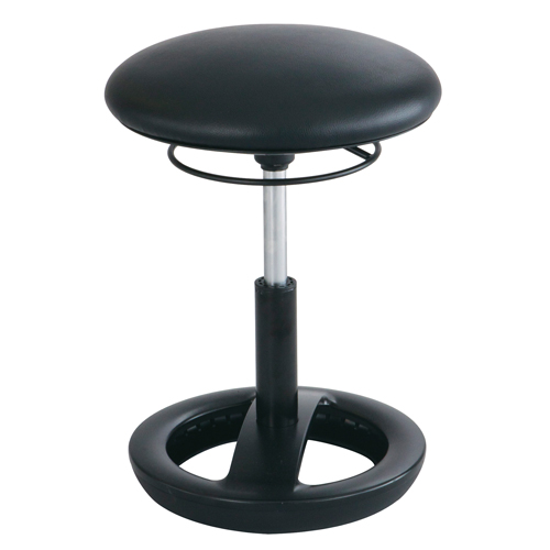 Chaise ergonomique Twixt, Stationnaire, Ajustable, , Mailles en polyester Si&egrave;ge, Noir NTL Industrial