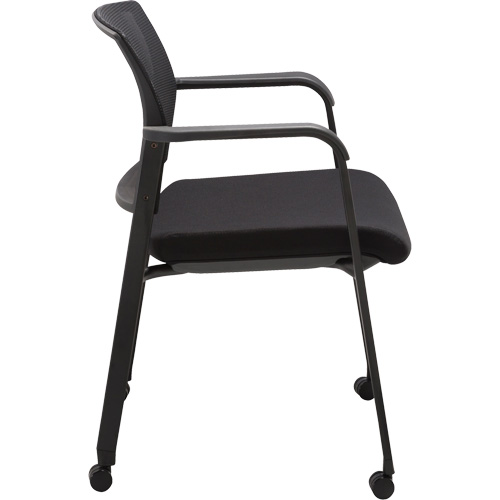 Chaise visiteur &agrave; roulettes s&eacute;rie Activ NTL Industrial