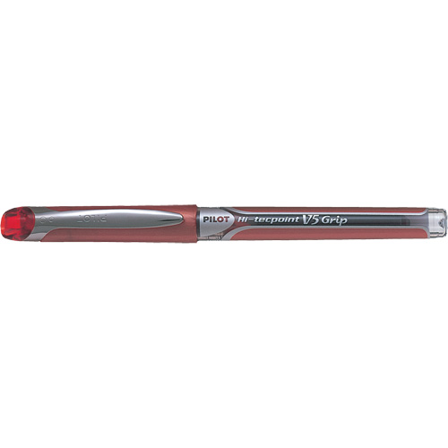 Hi-Tecpoint Grip Pen, Red, 0.5 mm NTL Industrial