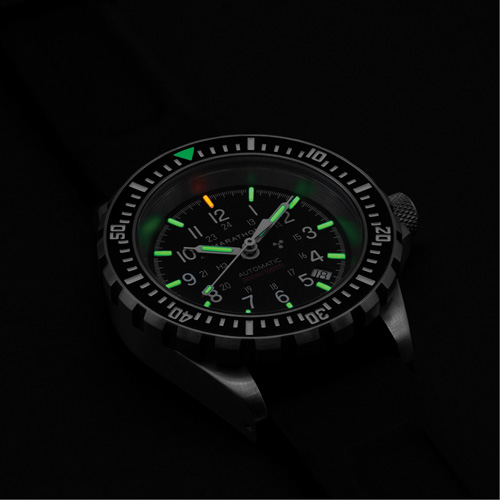 Grande montre automatique de plong&eacute;e, Num&eacute;rique, &agrave; piles, 41 mm, Noir NTL Industrial