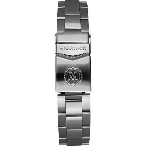 Grande montre automatique de plong&eacute;e &eacute;dition arctique GSAR avec bracelet en acier inoxydable, Num&eacute;rique, &agrave; piles, 41 mm, Argent NTL Industrial