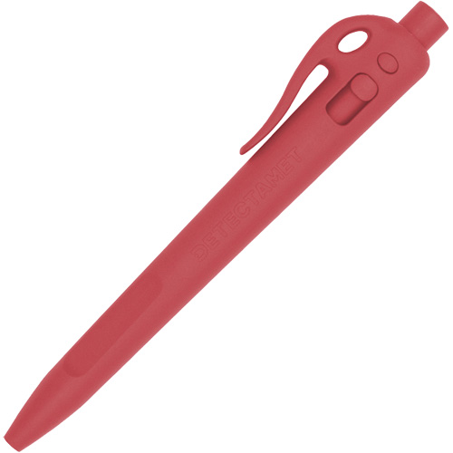 Detectable Elephant Ballpoint Pen with Clip, Red, 1 mm, Retractable NTL Industrial