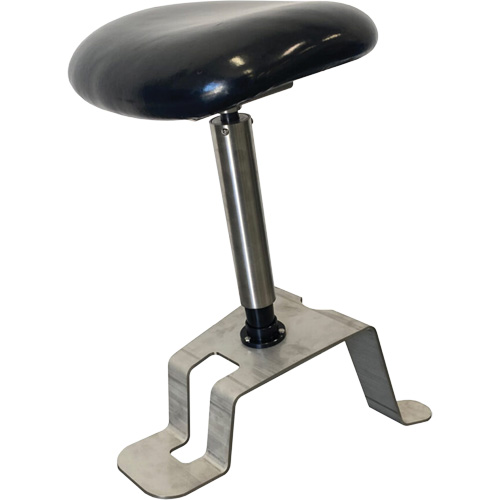 TA200 Sit-Stand Stool, Vinyl, Black, 280 lbs. Capacity NTL Industrial