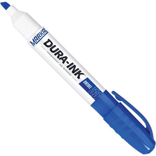 Dura-Ink&reg; Marker # 55, Blue, Chisel Tip NTL Industrial