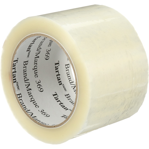 Ruban d'emballage Tartan, Adh&eacute;sif Thermofusible, 1,6 mil, 72 mm (3") x 100 m (330') NTL Industrial