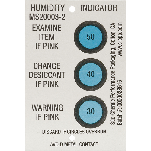 Indicateurs d'humidit&eacute; NTL Industrial