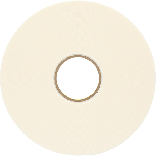 Double Coated Polyethylene Foam Tape 4466, 12.7 mm (1/2") W, 62 mils, Polyethylene NTL Industrial