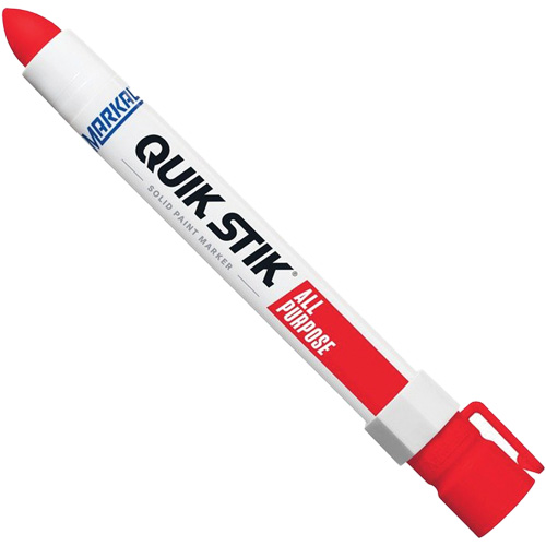 Quik Stik&reg; Twist-Up Paint Markers, Liquid, Red NTL Industrial