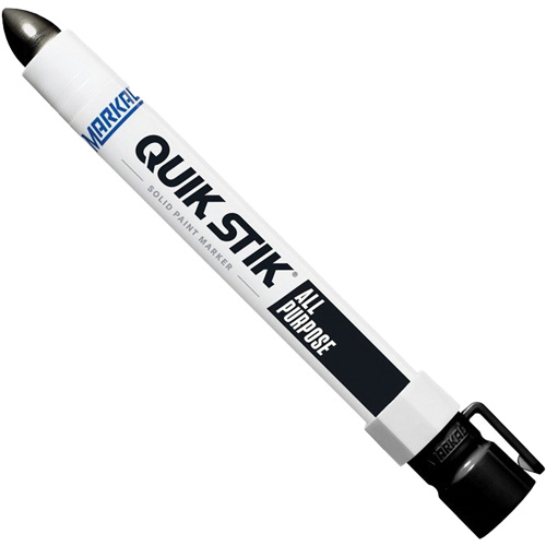 Quik Stik&reg; Twist-Up Paint Markers, Liquid, Black NTL Industrial