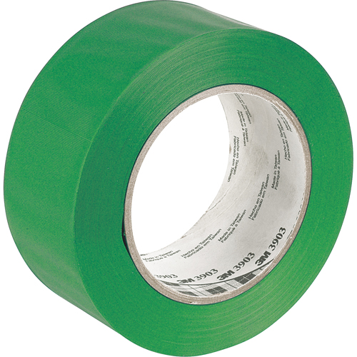 Rubans adh&eacute;sifs en vinyle 3903, 50 mm (2") la x 45,5 m (149,25') lo, 6,3 mils, Vert NTL Industrial